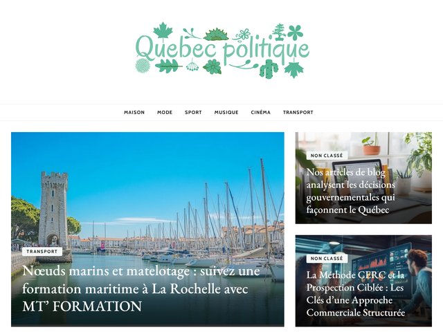 Webzine Québec-Politique