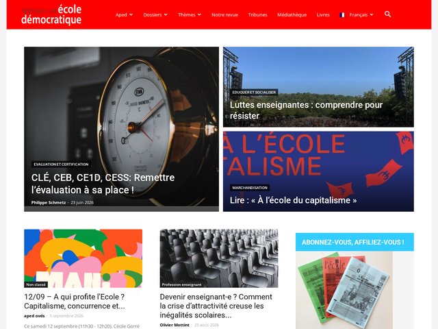 L'école démocratique