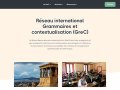 Réseau international Grammaires et contextualisation (GreC)