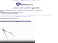 Instrumenpoche - les instruments virtuels de géométrie