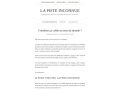 La Piste Inconnue