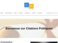 Dictionnaire des citations politiques