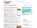 Communiqués de presse