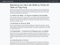 API Tennis de Table - Entente Igny-Palaiseau