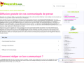 Communqués de presse