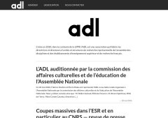 adl - Assemblée des directions de laboratoires